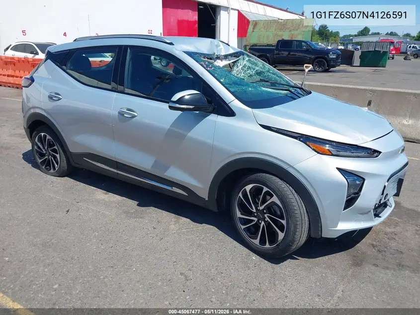 2022 Chevrolet Bolt Euv Fwd Premier VIN: 1G1FZ6S07N4126591 Lot: 45067477