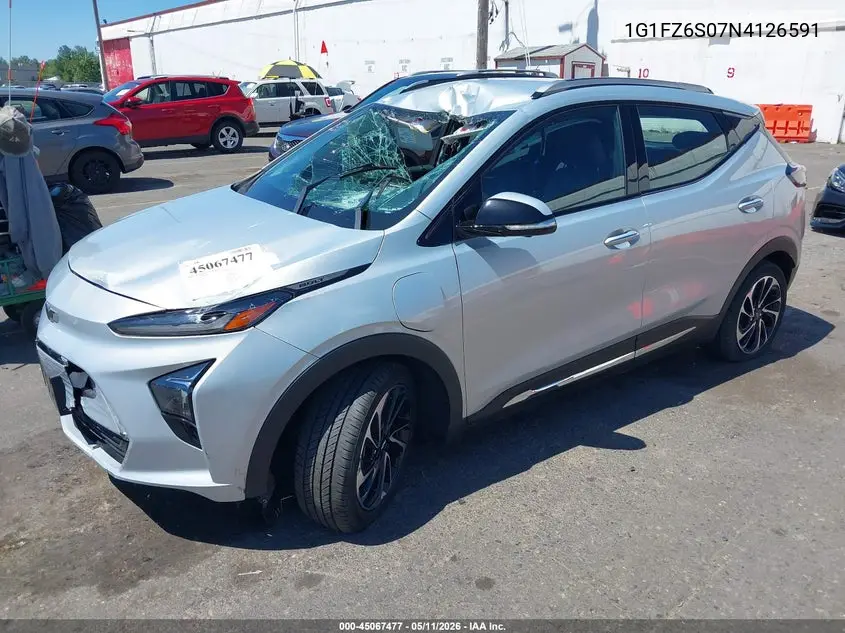 2022 Chevrolet Bolt Euv Fwd Premier VIN: 1G1FZ6S07N4126591 Lot: 45067477