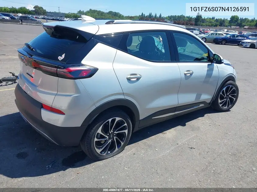 2022 Chevrolet Bolt Euv Fwd Premier VIN: 1G1FZ6S07N4126591 Lot: 45067477