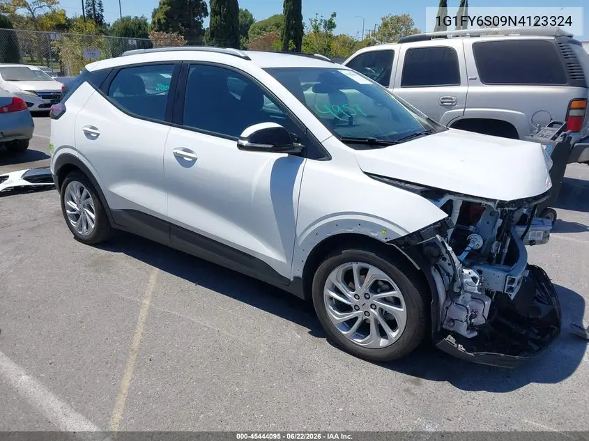 2022 Chevrolet Bolt Euv Fwd Lt VIN: 1G1FY6S09N4123324 Lot: 45444095