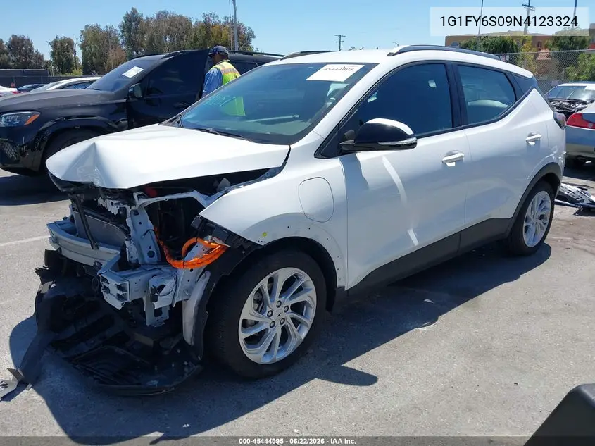 2022 Chevrolet Bolt Euv Fwd Lt VIN: 1G1FY6S09N4123324 Lot: 45444095