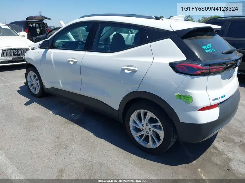 2022 Chevrolet Bolt Euv Fwd Lt VIN: 1G1FY6S09N4123324 Lot: 45444095