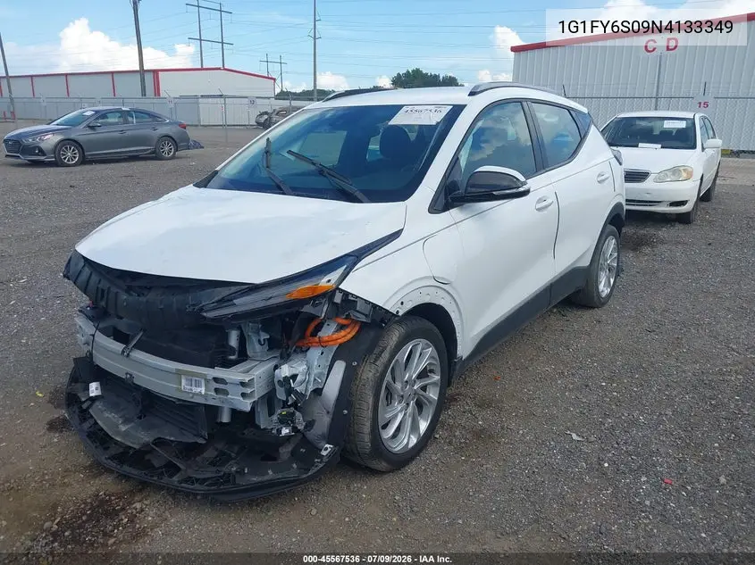 2022 Chevrolet Bolt Euv Fwd Lt VIN: 1G1FY6S09N4133349 Lot: 45567536