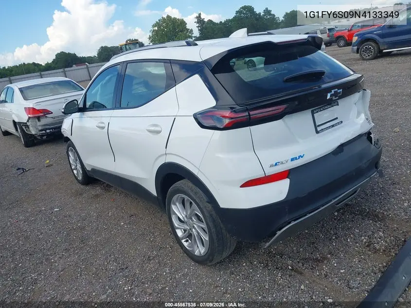 2022 Chevrolet Bolt Euv Fwd Lt VIN: 1G1FY6S09N4133349 Lot: 45567536