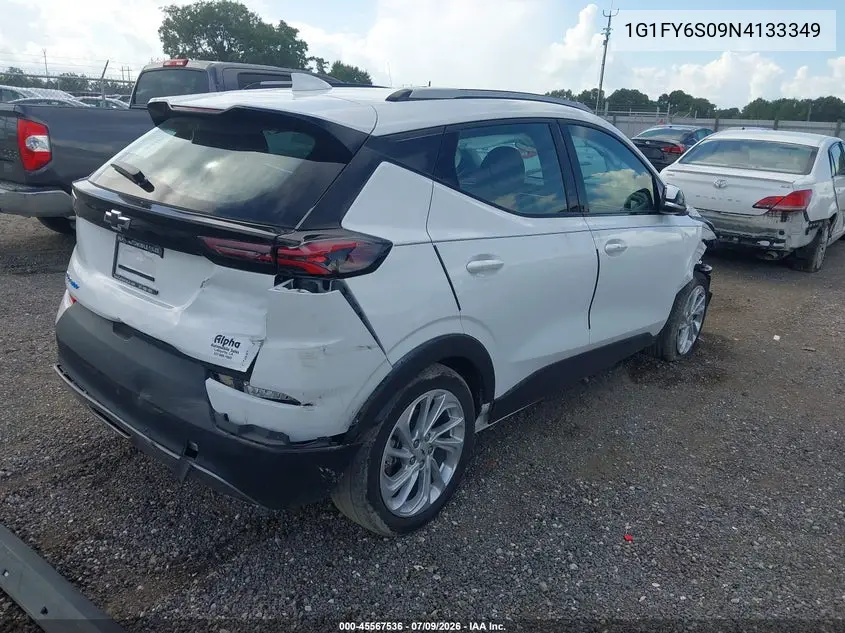 2022 Chevrolet Bolt Euv Fwd Lt VIN: 1G1FY6S09N4133349 Lot: 45567536