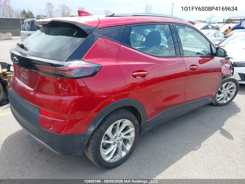 2023 Chevrolet Bolt Euv Lt VIN: 1G1FY6S08P4169634 Lot: 12605166