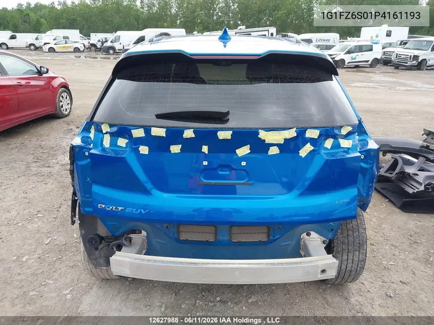 2023 Chevrolet Bolt Euv Premier VIN: 1G1FZ6S01P4161193 Lot: 12627988