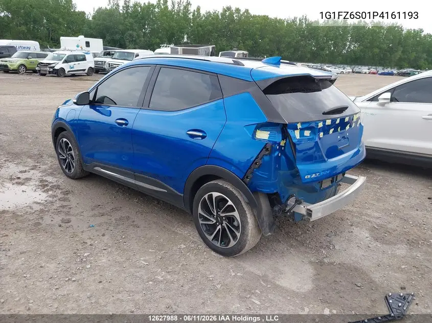 2023 Chevrolet Bolt Euv Premier VIN: 1G1FZ6S01P4161193 Lot: 12627988
