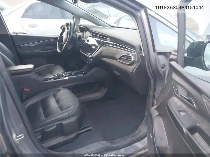 2023 Chevrolet Bolt Ev Fwd 2Lt VIN: 1G1FX6S03P4151044 Lot: 43990359