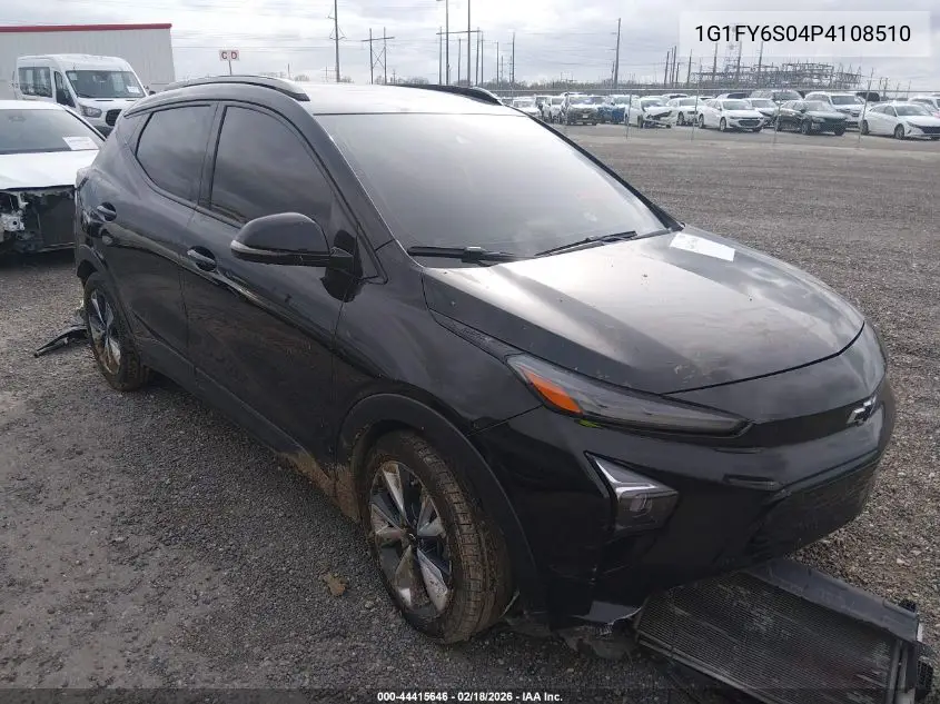 2023 Chevrolet Bolt Euv Fwd Lt VIN: 1G1FY6S04P4108510 Lot: 44415646