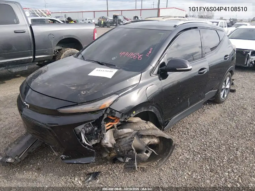 2023 Chevrolet Bolt Euv Fwd Lt VIN: 1G1FY6S04P4108510 Lot: 44415646