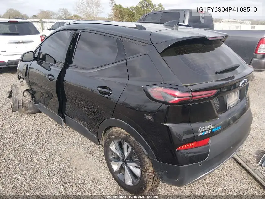 2023 Chevrolet Bolt Euv Fwd Lt VIN: 1G1FY6S04P4108510 Lot: 44415646