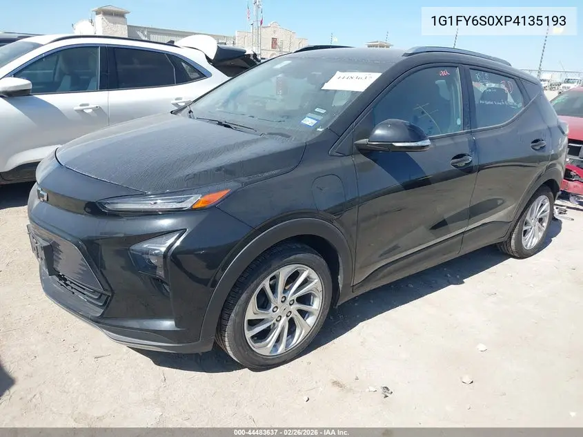 2023 Chevrolet Bolt Euv Fwd Lt VIN: 1G1FY6S0XP4135193 Lot: 44483637