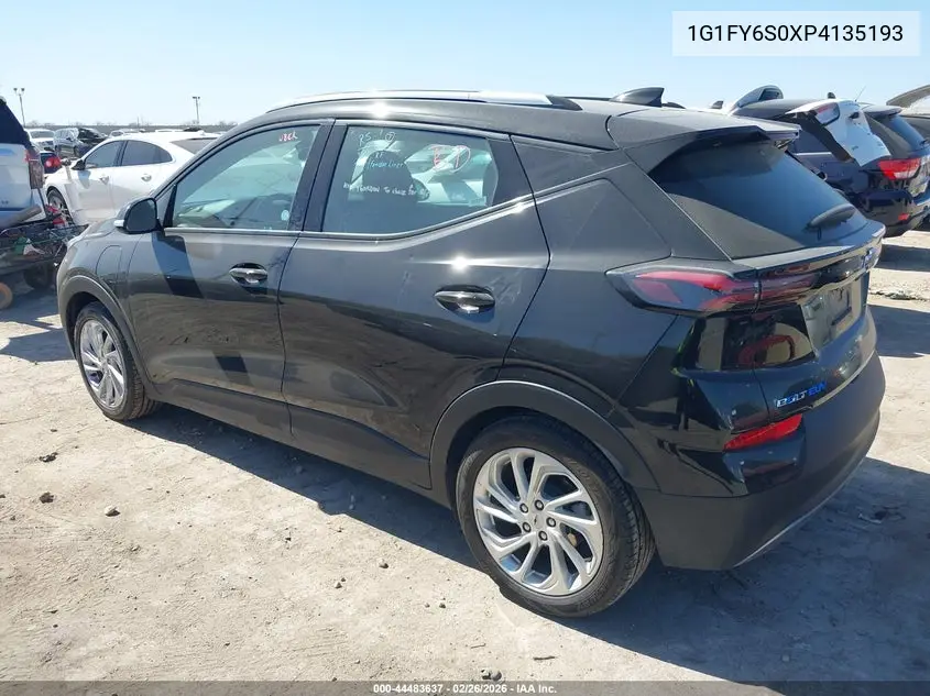 2023 Chevrolet Bolt Euv Fwd Lt VIN: 1G1FY6S0XP4135193 Lot: 44483637