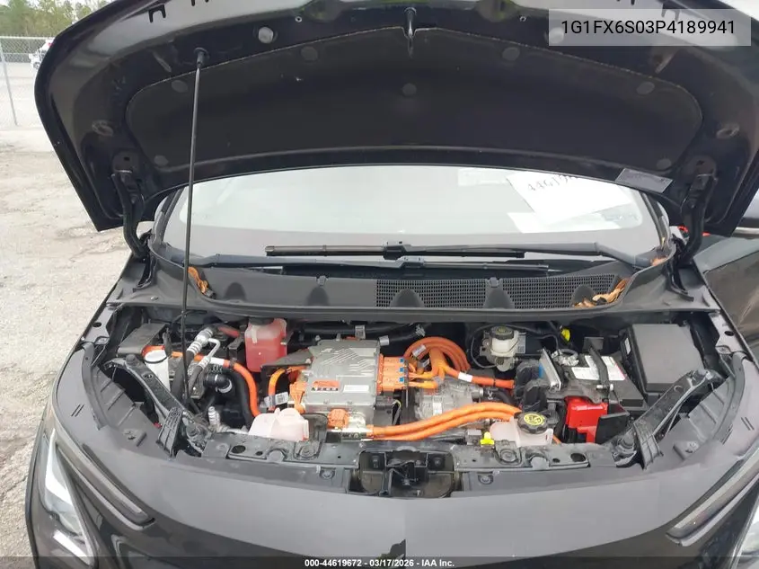 2023 Chevrolet Bolt Ev Fwd 2Lt VIN: 1G1FX6S03P4189941 Lot: 44619672