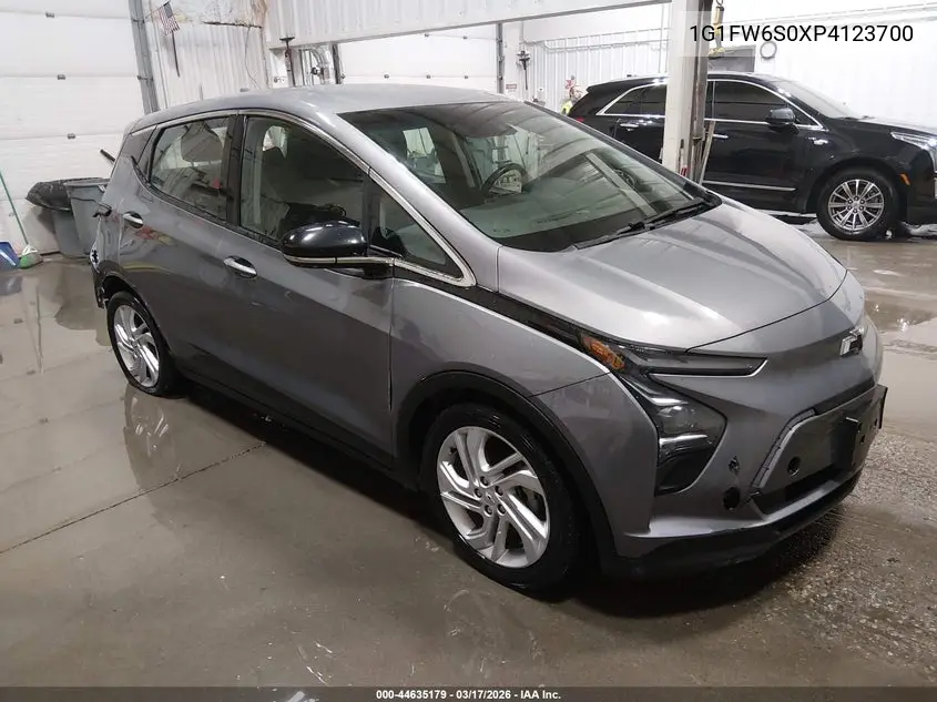 2023 Chevrolet Bolt Ev Fwd 1Lt VIN: 1G1FW6S0XP4123700 Lot: 44635179