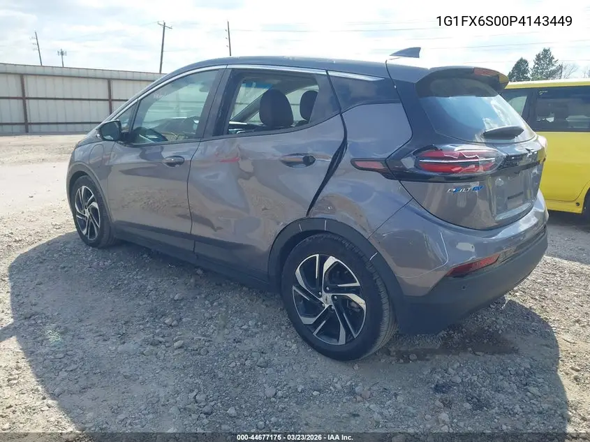 2023 Chevrolet Bolt Ev Fwd 2Lt VIN: 1G1FX6S00P4143449 Lot: 44677175