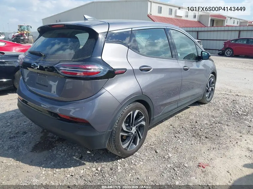 2023 Chevrolet Bolt Ev Fwd 2Lt VIN: 1G1FX6S00P4143449 Lot: 44677175