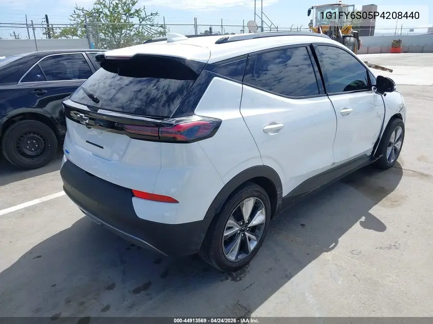 2023 Chevrolet Bolt Euv Fwd Lt VIN: 1G1FY6S05P4208440 Lot: 44913569