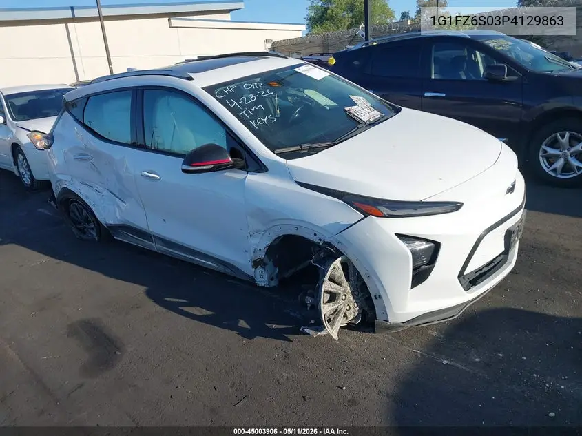 2023 Chevrolet Bolt Euv Fwd Premier VIN: 1G1FZ6S03P4129863 Lot: 45003906
