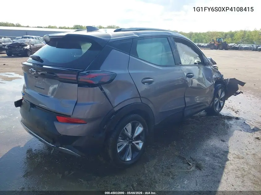 2023 Chevrolet Bolt Euv Fwd Lt VIN: 1G1FY6S0XP4108415 Lot: 45032890