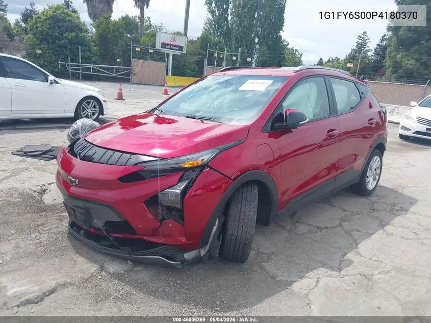 2023 Chevrolet Bolt Euv Fwd Lt VIN: 1G1FY6S00P4180370 Lot: 45036369
