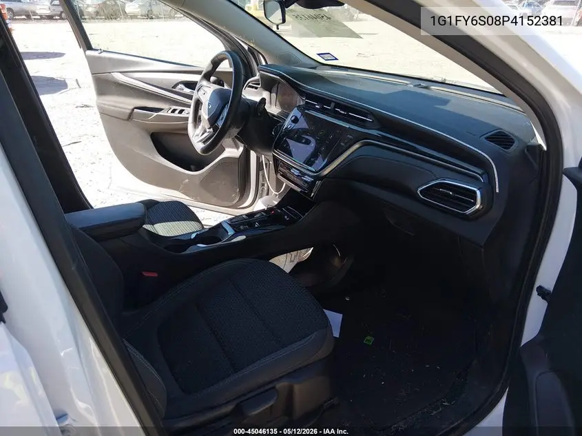 2023 Chevrolet Bolt Euv Fwd Lt VIN: 1G1FY6S08P4152381 Lot: 45046135