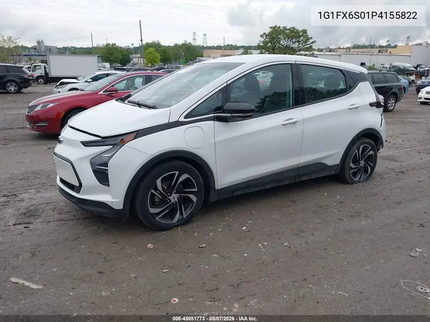 2023 Chevrolet Bolt Ev Fwd 2Lt VIN: 1G1FX6S01P4155822 Lot: 45051773