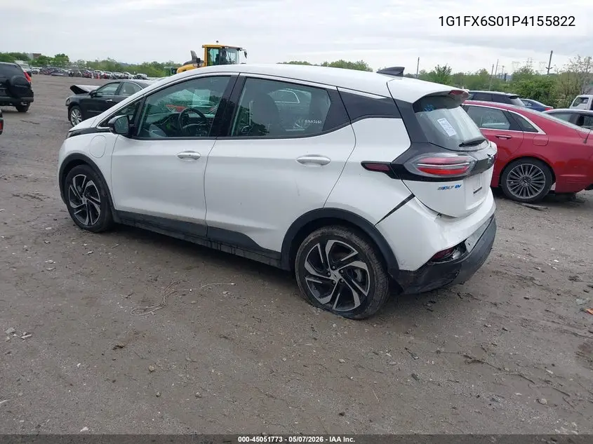 2023 Chevrolet Bolt Ev Fwd 2Lt VIN: 1G1FX6S01P4155822 Lot: 45051773
