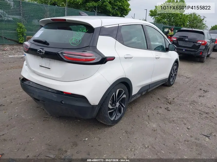 2023 Chevrolet Bolt Ev Fwd 2Lt VIN: 1G1FX6S01P4155822 Lot: 45051773