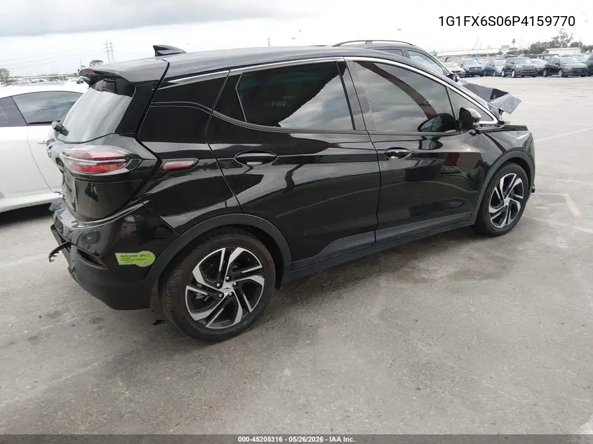 2023 Chevrolet Bolt Ev Fwd 2Lt VIN: 1G1FX6S06P4159770 Lot: 45205316