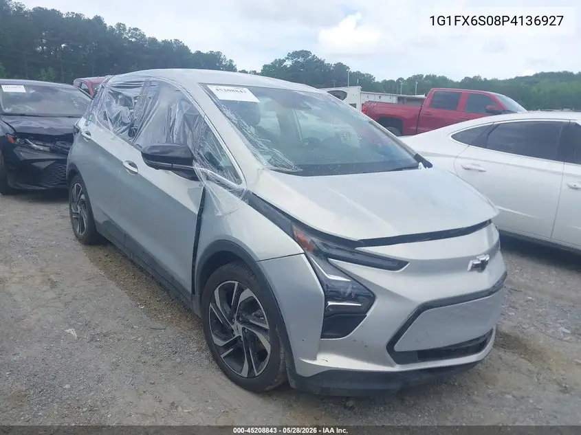 2023 Chevrolet Bolt Ev Fwd 2Lt VIN: 1G1FX6S08P4136927 Lot: 45208843