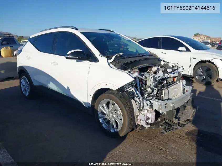2023 Chevrolet Bolt Euv Fwd Lt VIN: 1G1FY6S02P4144616 Lot: 45211376