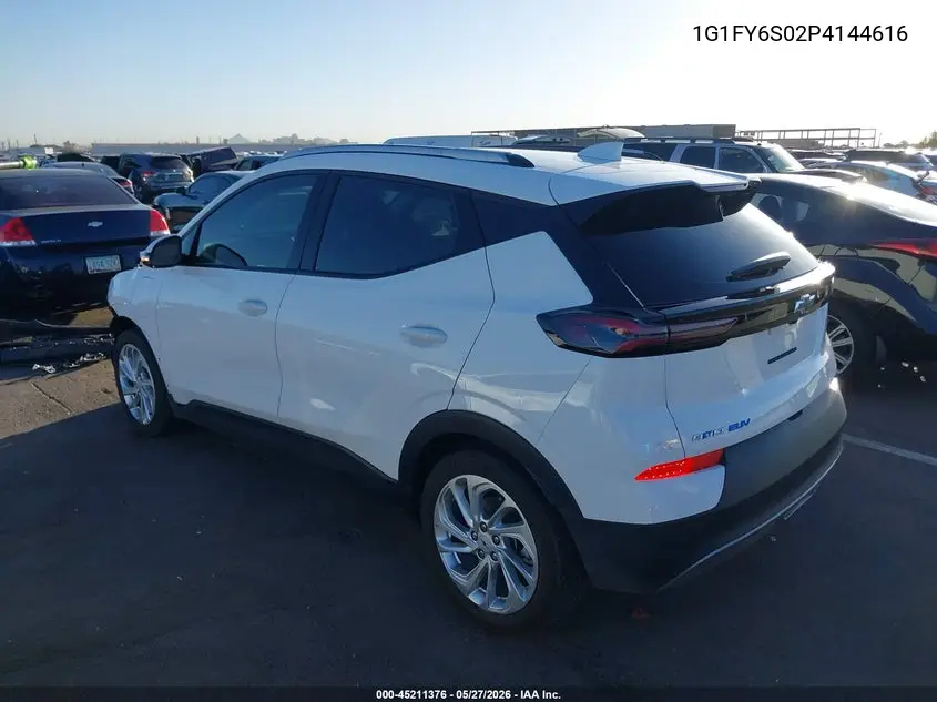 2023 Chevrolet Bolt Euv Fwd Lt VIN: 1G1FY6S02P4144616 Lot: 45211376