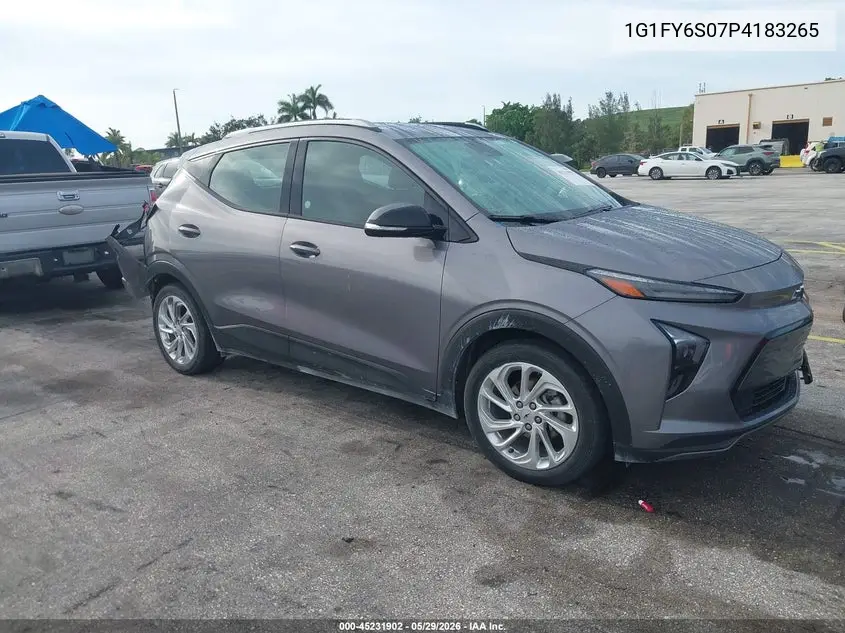2023 Chevrolet Bolt Euv Fwd Lt VIN: 1G1FY6S07P4183265 Lot: 45231902