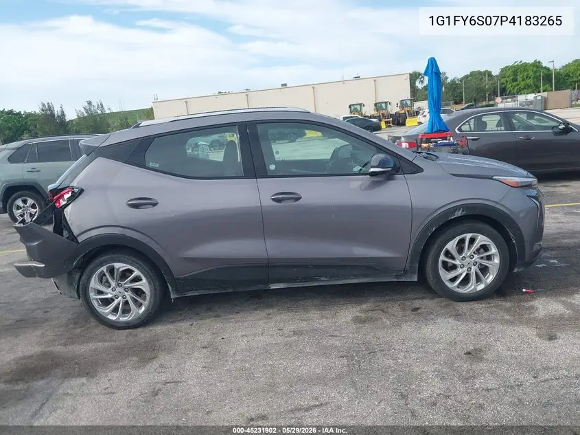 2023 Chevrolet Bolt Euv Fwd Lt VIN: 1G1FY6S07P4183265 Lot: 45231902