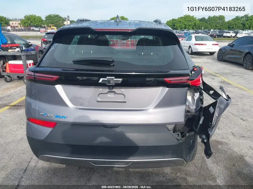 2023 Chevrolet Bolt Euv Fwd Lt VIN: 1G1FY6S07P4183265 Lot: 45231902