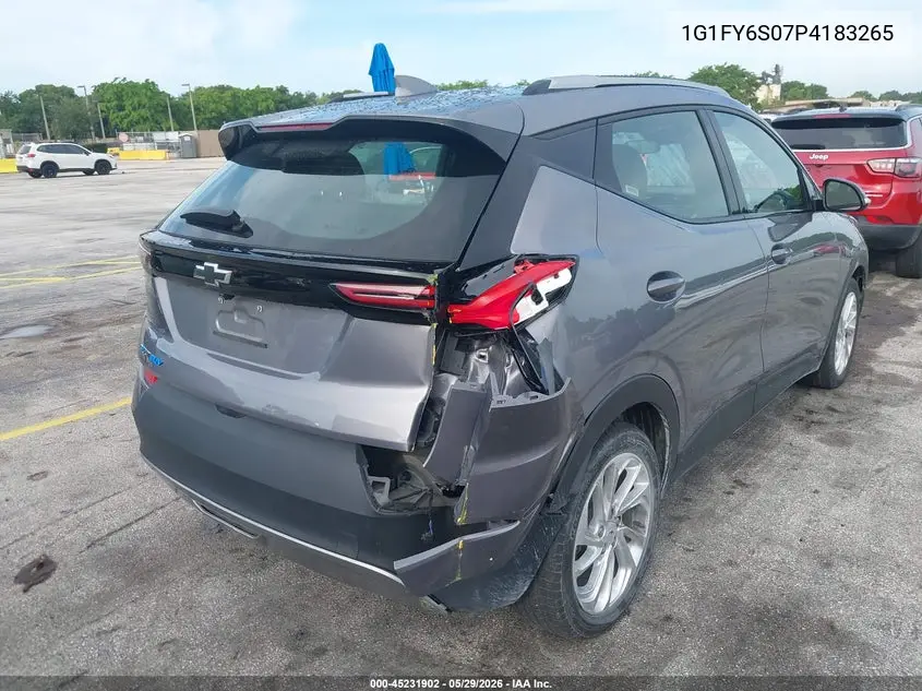 2023 Chevrolet Bolt Euv Fwd Lt VIN: 1G1FY6S07P4183265 Lot: 45231902
