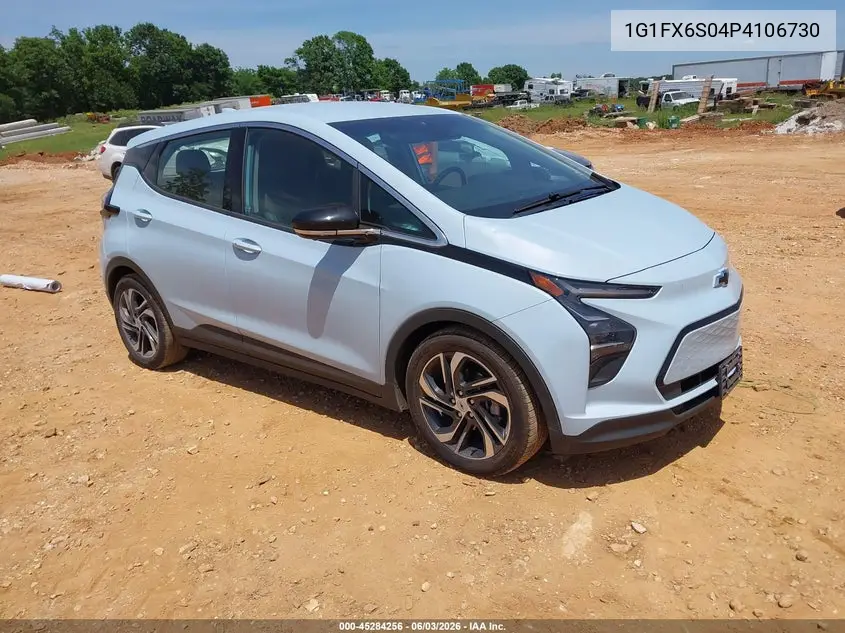 2023 Chevrolet Bolt Ev Fwd 2Lt VIN: 1G1FX6S04P4106730 Lot: 45284256