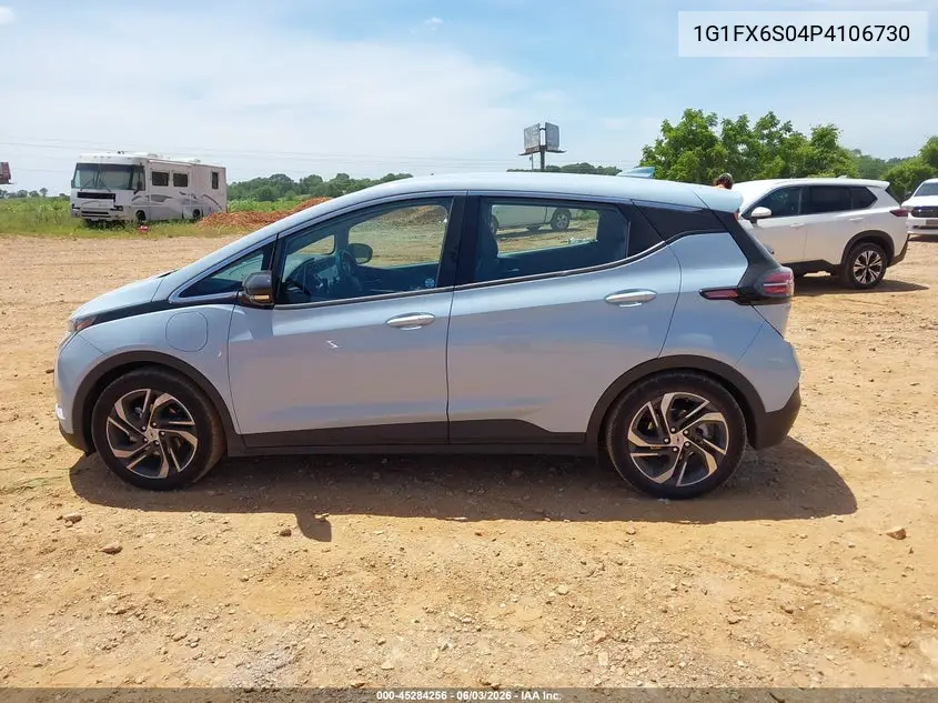 2023 Chevrolet Bolt Ev Fwd 2Lt VIN: 1G1FX6S04P4106730 Lot: 45284256