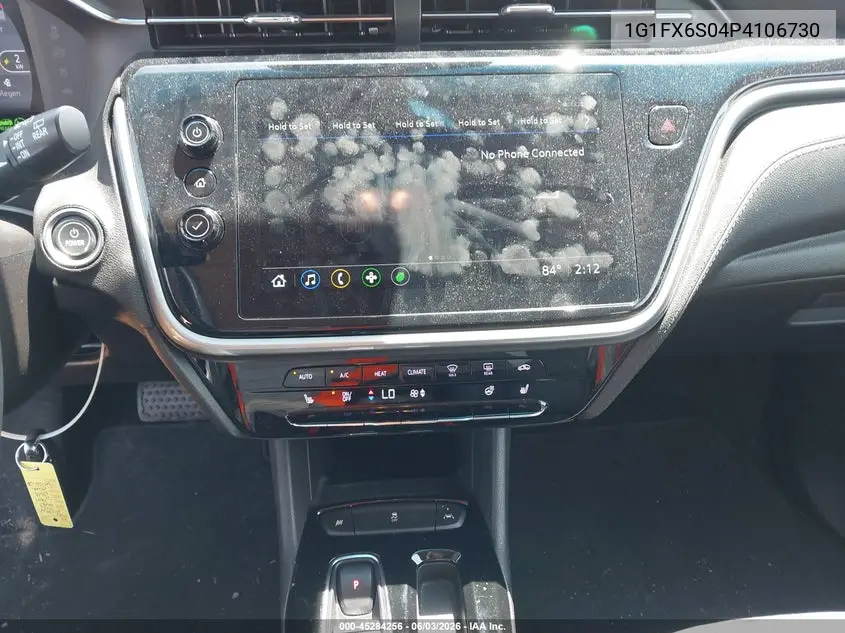 2023 Chevrolet Bolt Ev Fwd 2Lt VIN: 1G1FX6S04P4106730 Lot: 45284256