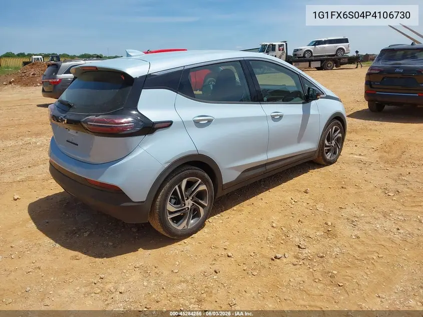 2023 Chevrolet Bolt Ev Fwd 2Lt VIN: 1G1FX6S04P4106730 Lot: 45284256