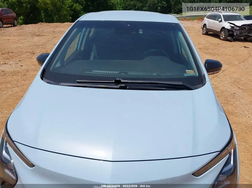2023 Chevrolet Bolt Ev Fwd 2Lt VIN: 1G1FX6S04P4106730 Lot: 45284256