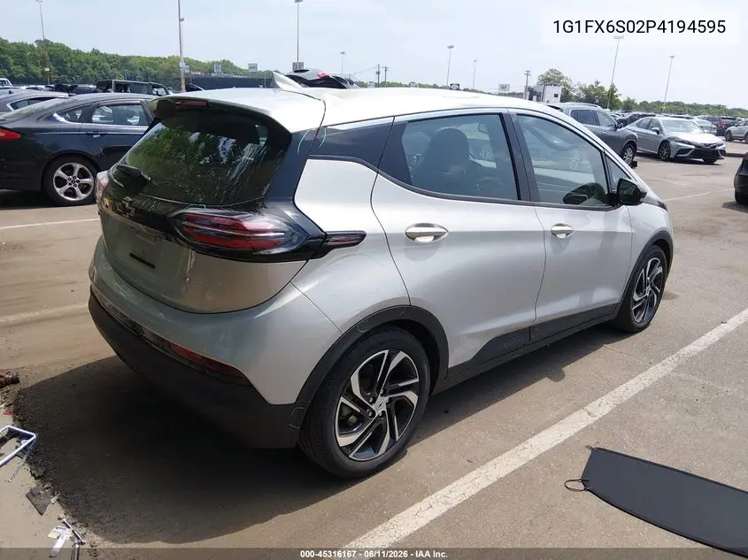 2023 Chevrolet Bolt Ev Fwd 2Lt VIN: 1G1FX6S02P4194595 Lot: 45316167