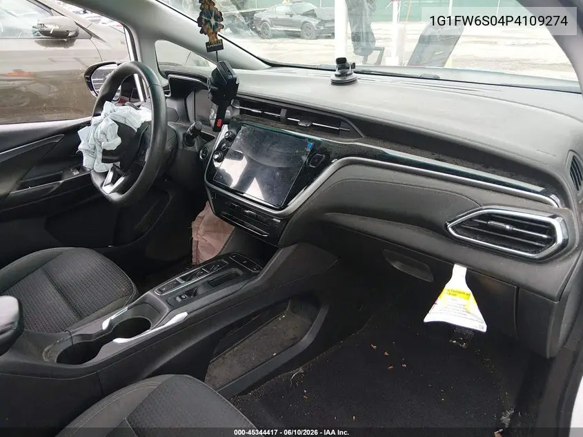 2023 Chevrolet Bolt Ev Fwd 1Lt VIN: 1G1FW6S04P4109274 Lot: 45344417