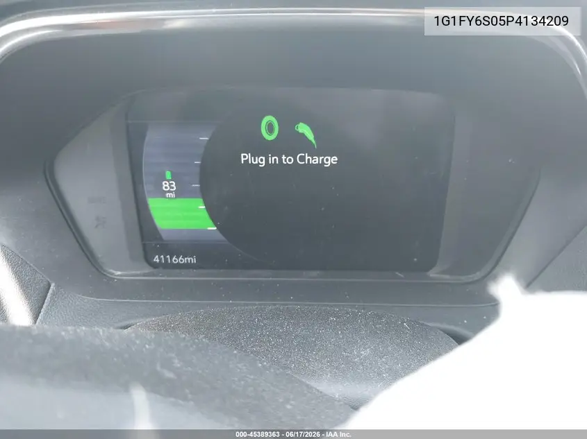 2023 Chevrolet Bolt Euv Fwd Lt VIN: 1G1FY6S05P4134209 Lot: 45389363