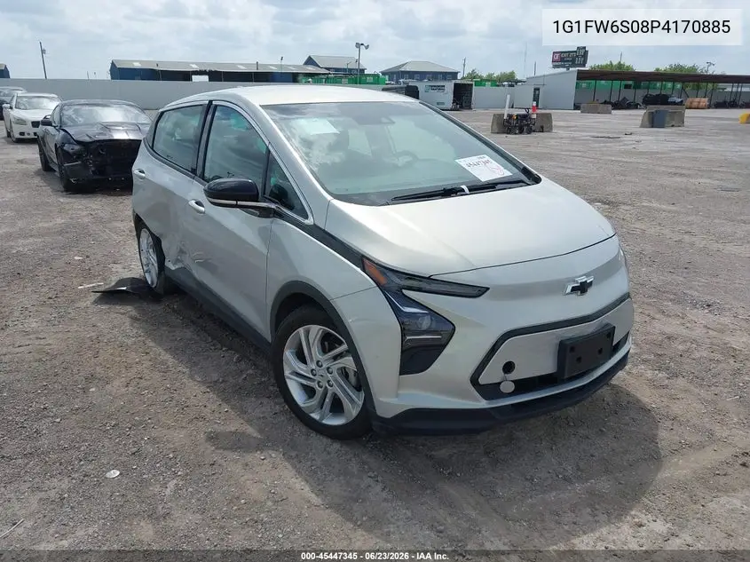 2023 Chevrolet Bolt Ev Fwd 1Lt VIN: 1G1FW6S08P4170885 Lot: 45447345