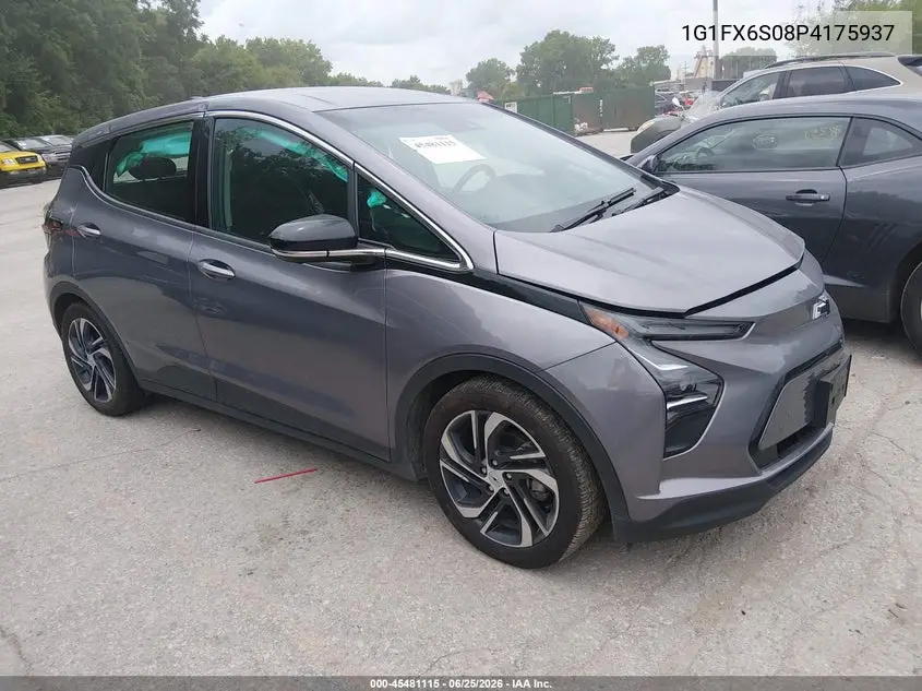 2023 Chevrolet Bolt Ev Fwd 2Lt VIN: 1G1FX6S08P4175937 Lot: 45481115