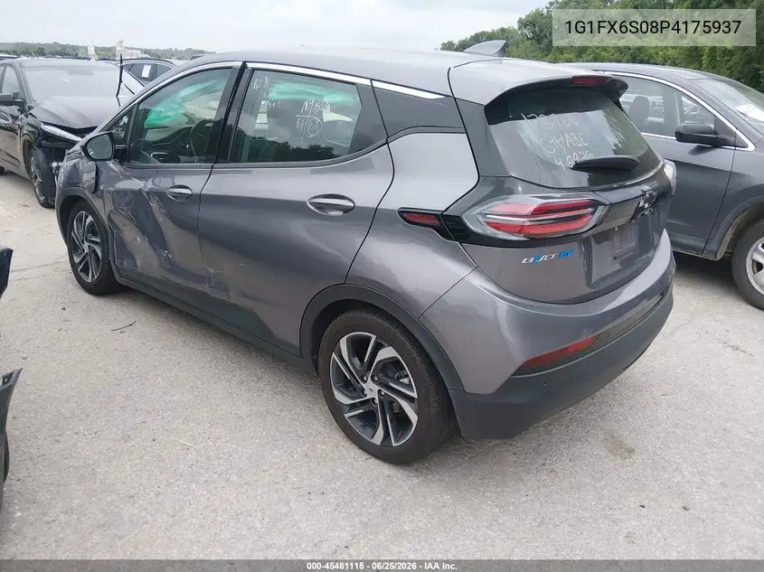 2023 Chevrolet Bolt Ev Fwd 2Lt VIN: 1G1FX6S08P4175937 Lot: 45481115