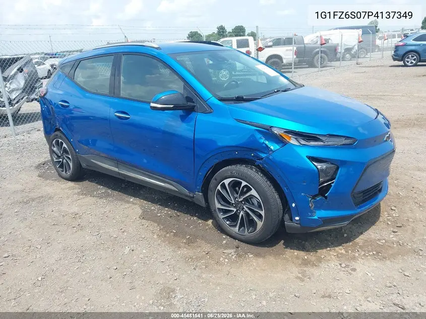 2023 Chevrolet Bolt Euv Fwd Premier VIN: 1G1FZ6S07P4137349 Lot: 45481541